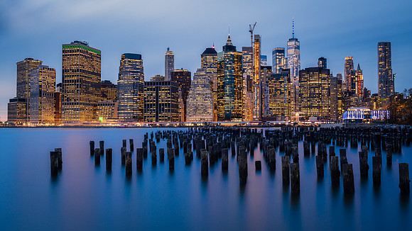 Manhattan from Brooklyn.